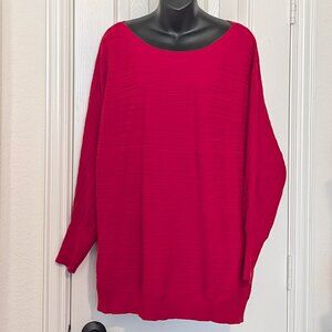 Chico's Red Sweater, Women's size XL